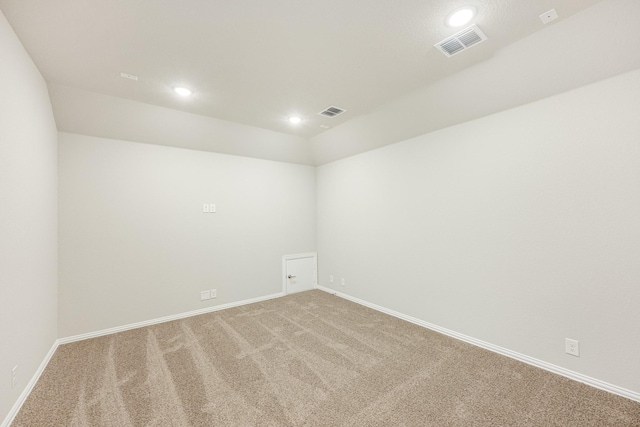 2800 Creekhollow Ct, Denton, TX 76226 - unfurnished room featuring light colored carpet, recessed lighting, and baseboards