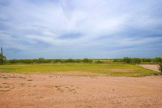 view of landscape with a rural view