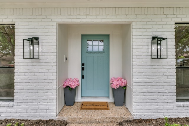 view of entrance to property