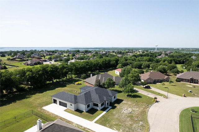 1057 Meadow Hill Dr, Lavon, TX 75166 - aerial perspective of suburban area