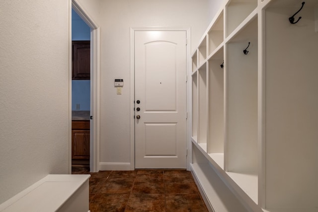 view of mudroom