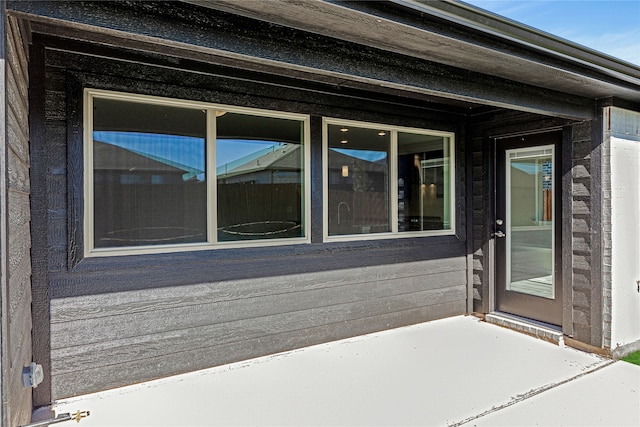 exterior space with a patio area