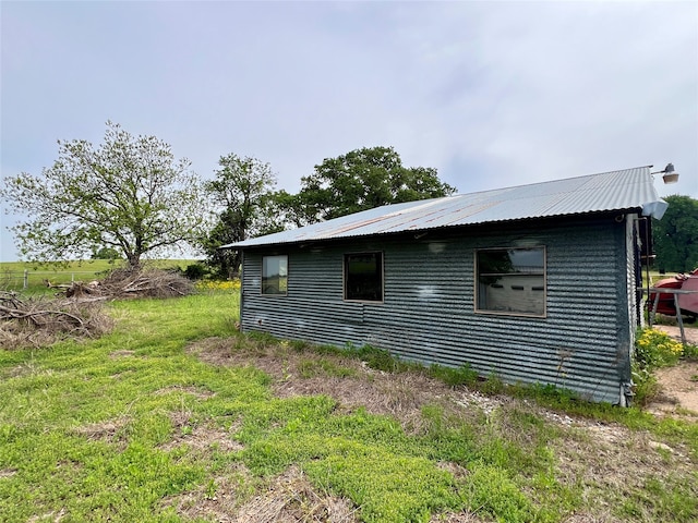 view of side of property