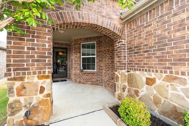 view of entrance to property