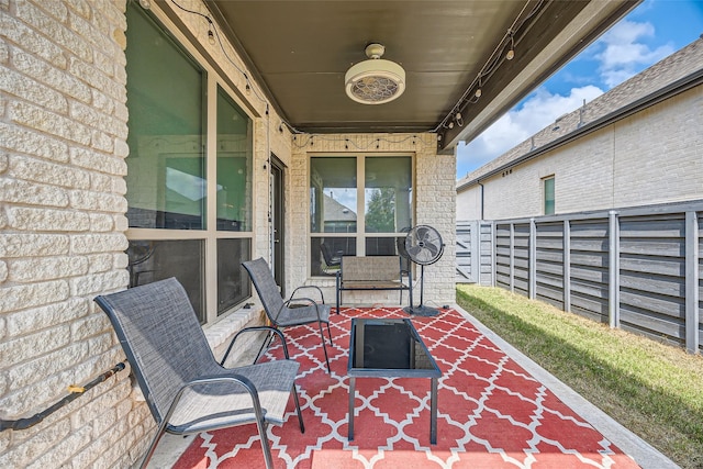 view of patio