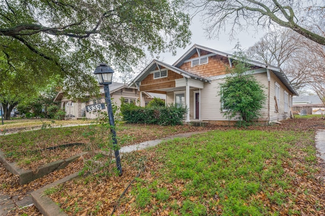 view of craftsman inspired home