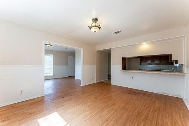 living room featuring hardwood / wood-style floors