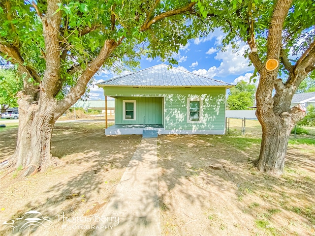 view of back of house