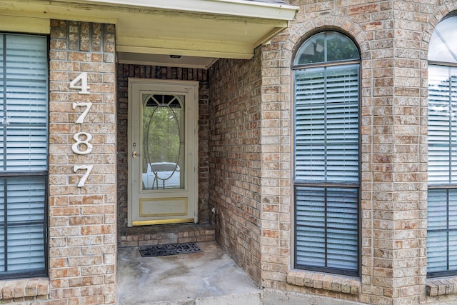 view of property entrance