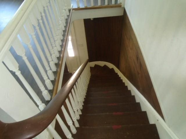 view of stairs