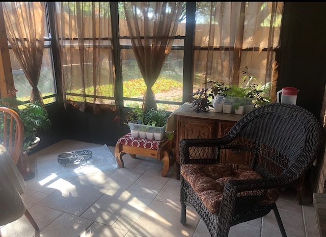 sunroom with a wealth of natural light