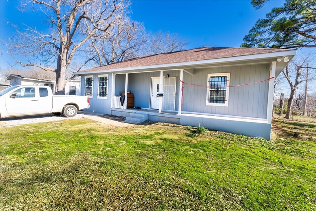 view of front of house featuring covered porch