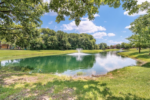 property view of water