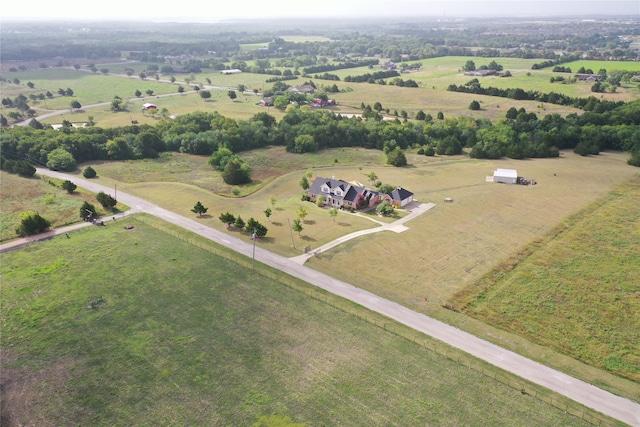 8374 Mckissick Meadows Rd, Princeton, TX 75407 - bird's eye view featuring a rural view