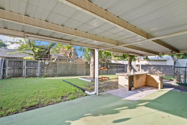 view of patio