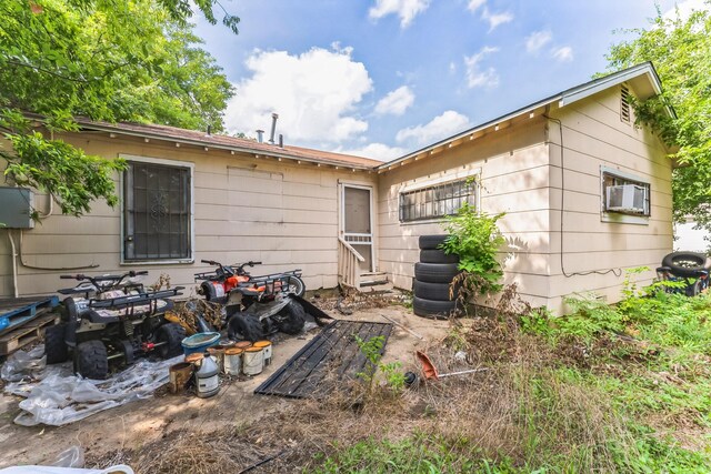 view of back of property