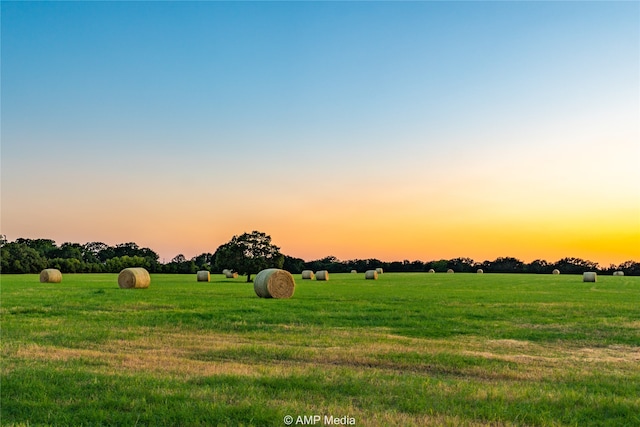 view of nature at dusk