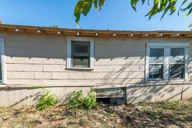 view of property exterior