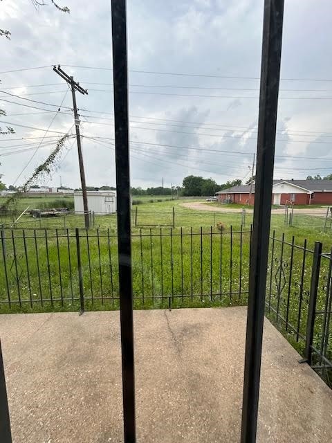 view of doorway to outside