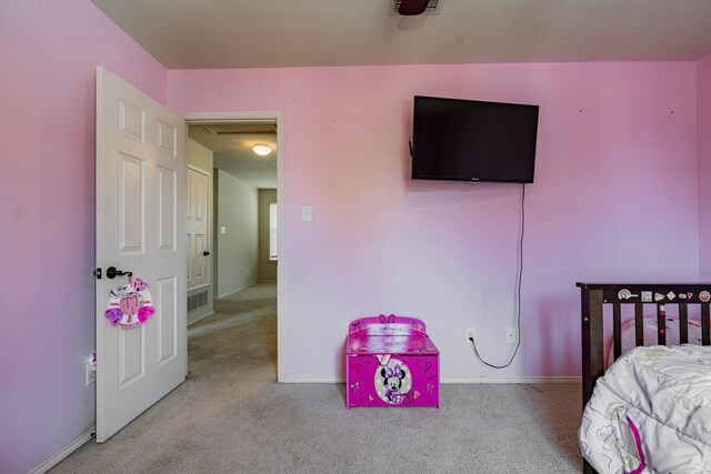 bedroom featuring carpet floors