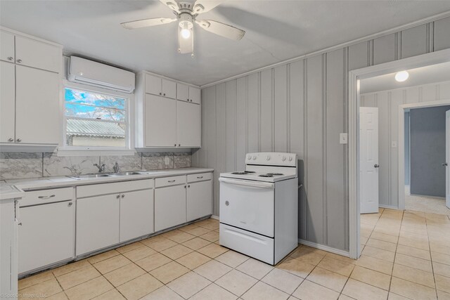 empty room with ceiling fan and hardwood / wood-style floors