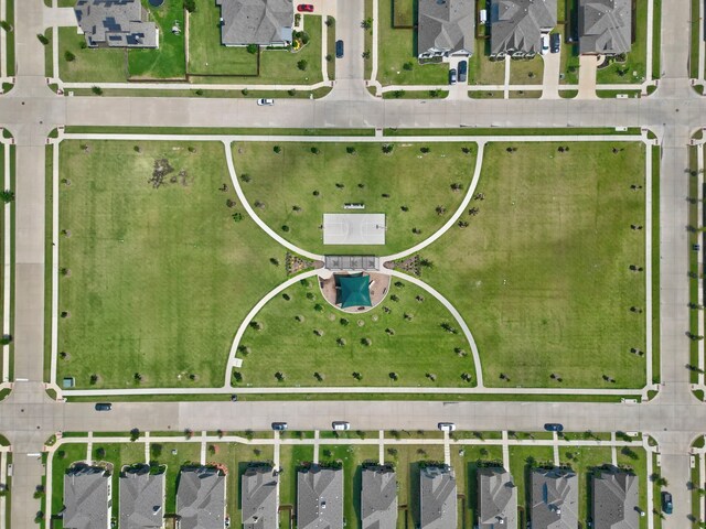 birds eye view of property featuring a residential view