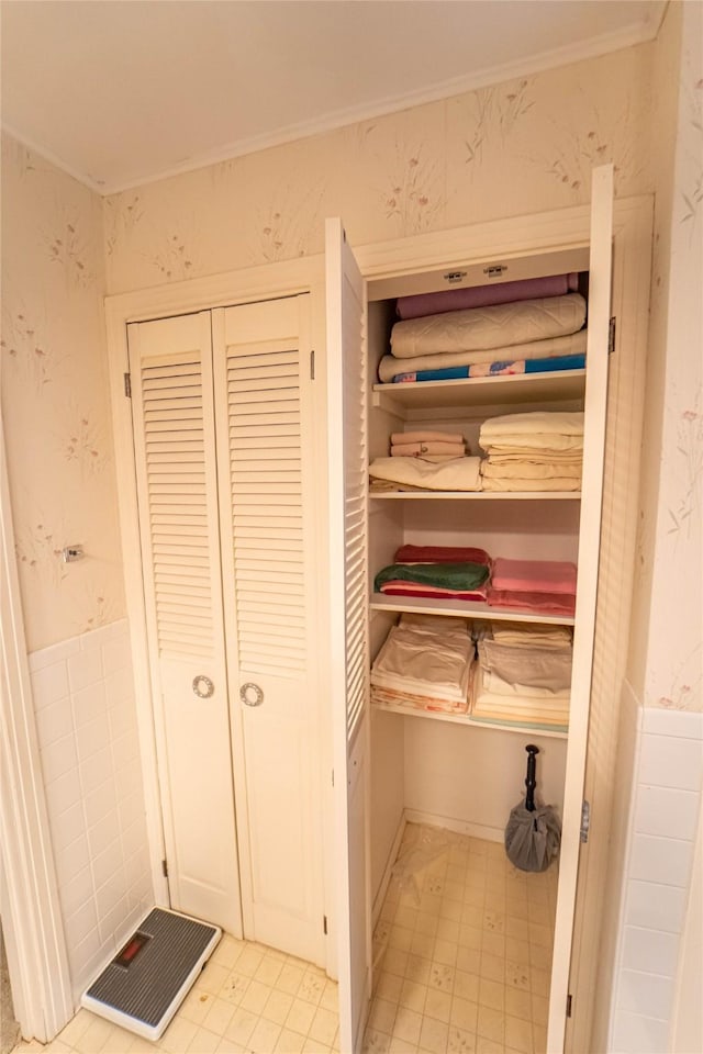 view of closet