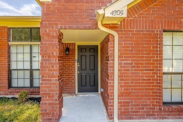 view of property entrance