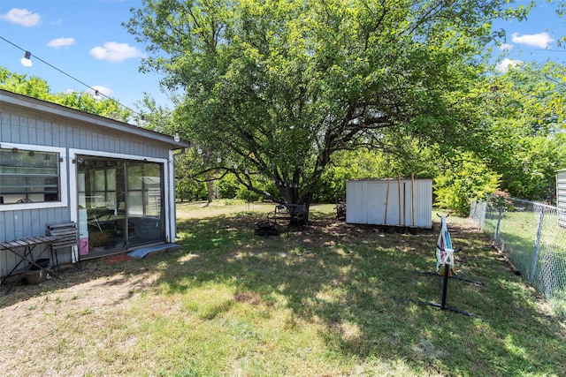 view of yard