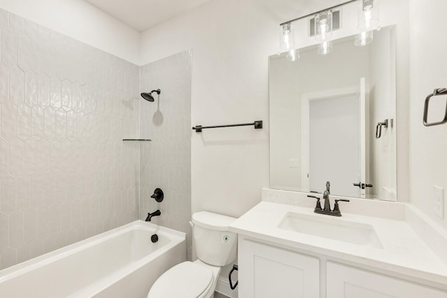 2302 Prosper Way, Mansfield, TX 76063 - full bath with bathtub / shower combination, toilet, and vanity