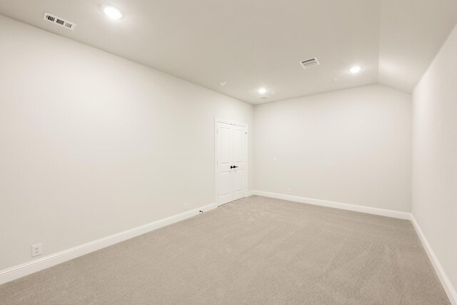 2302 Prosper Way, Mansfield, TX 76063 - empty room with recessed lighting, light colored carpet, and visible vents