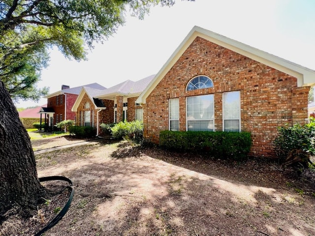 view of back of property