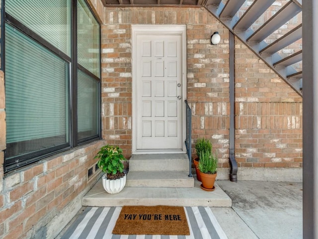 view of property entrance