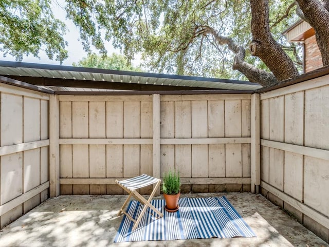 view of patio