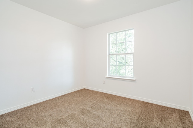 empty room with carpet flooring