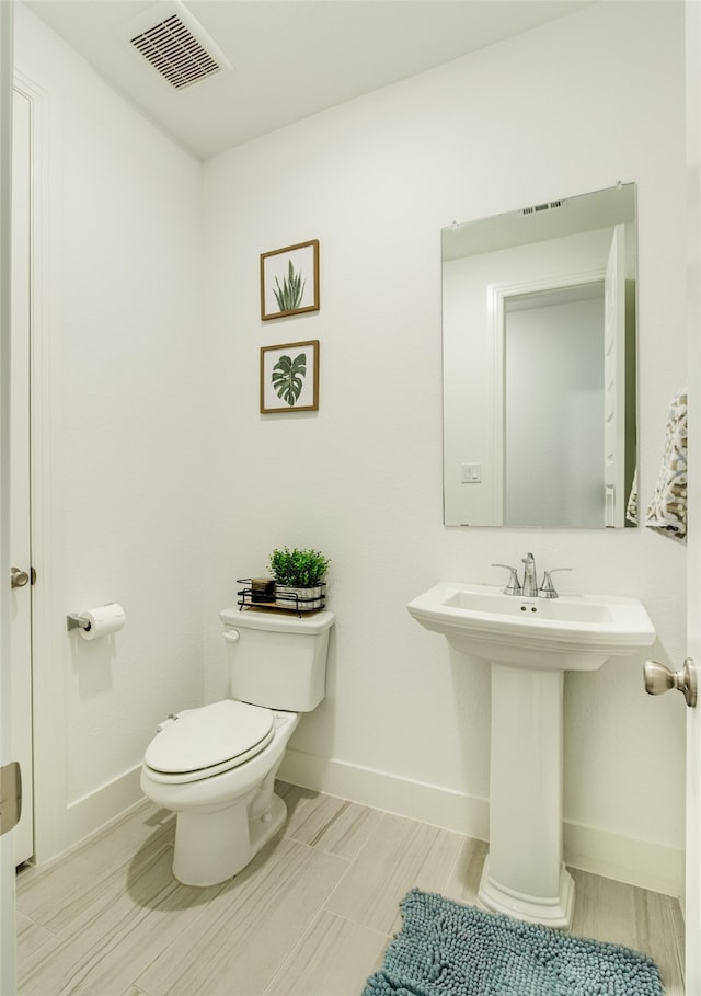 bathroom with toilet