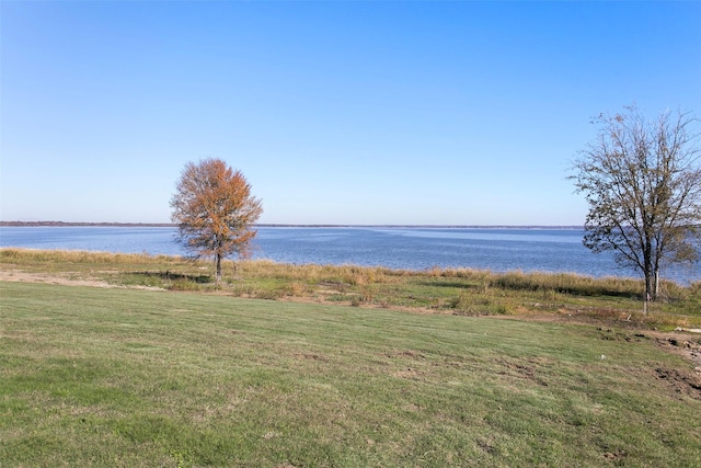 property view of water