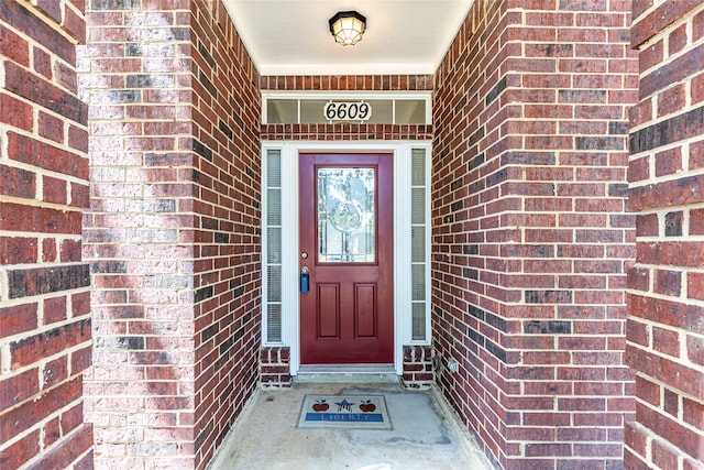 view of property entrance