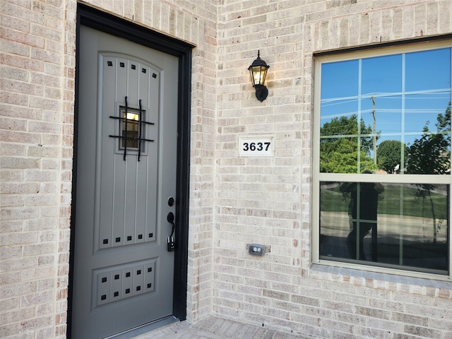 view of property entrance