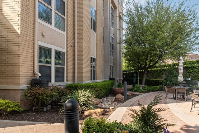 exterior space with a patio area