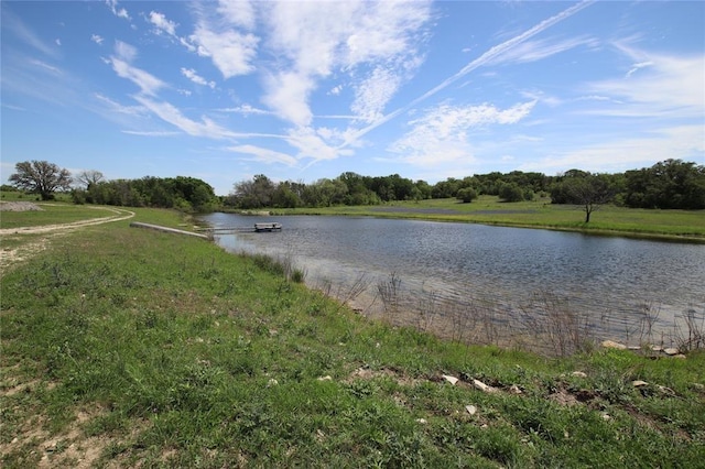 property view of water