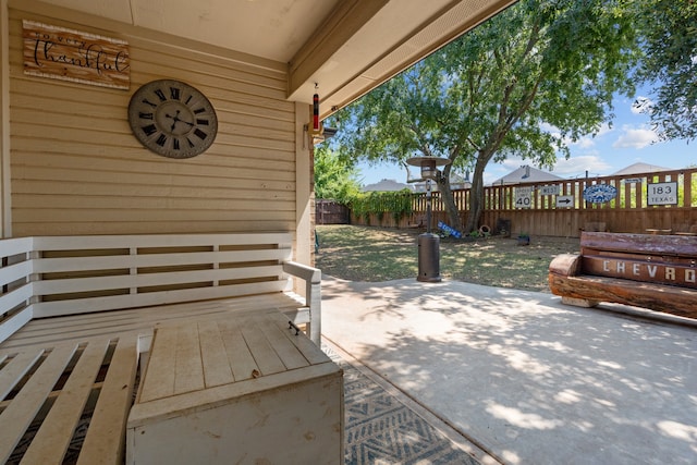 view of patio / terrace