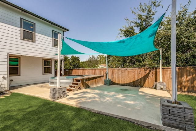 view of patio