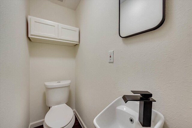 bathroom with toilet