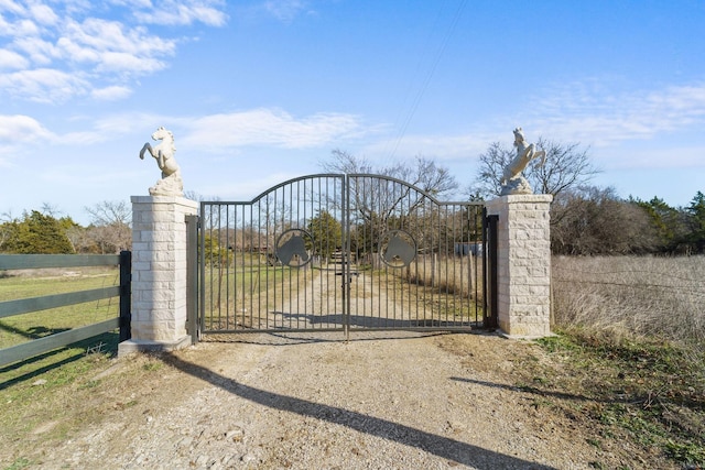 view of gate