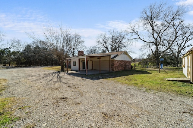 view of rear view of house