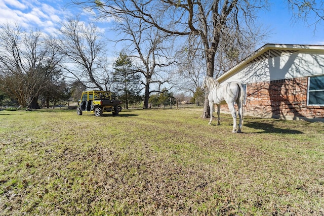 view of yard