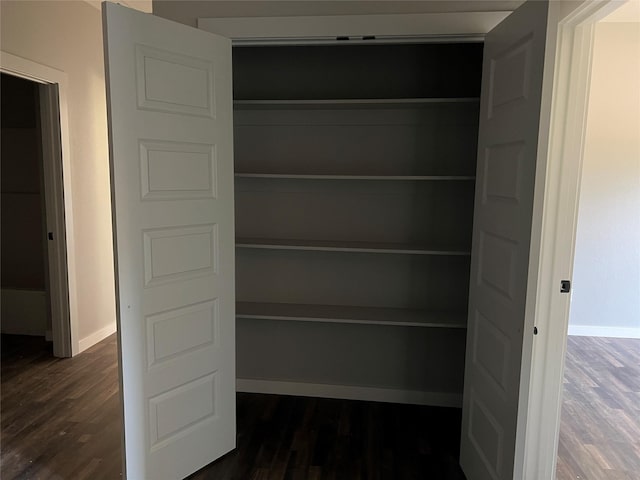 view of closet