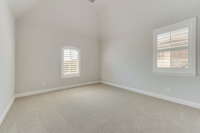 empty room with carpet flooring