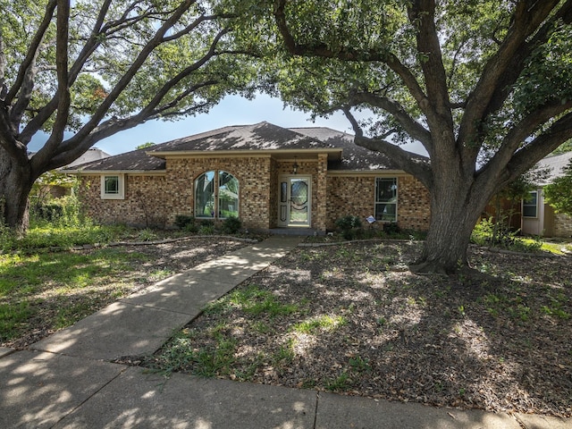 view of ranch-style house